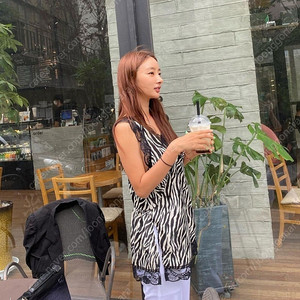 강자매 지브라 슬리브(새상품)