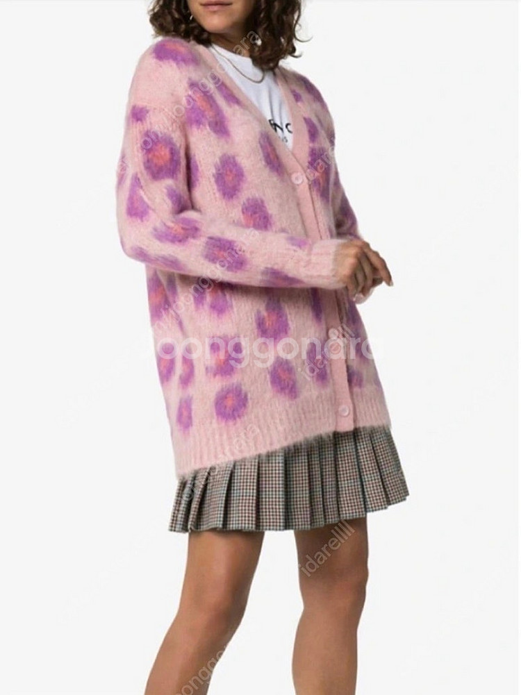 미우미우 모헤어 가디건 정품--3