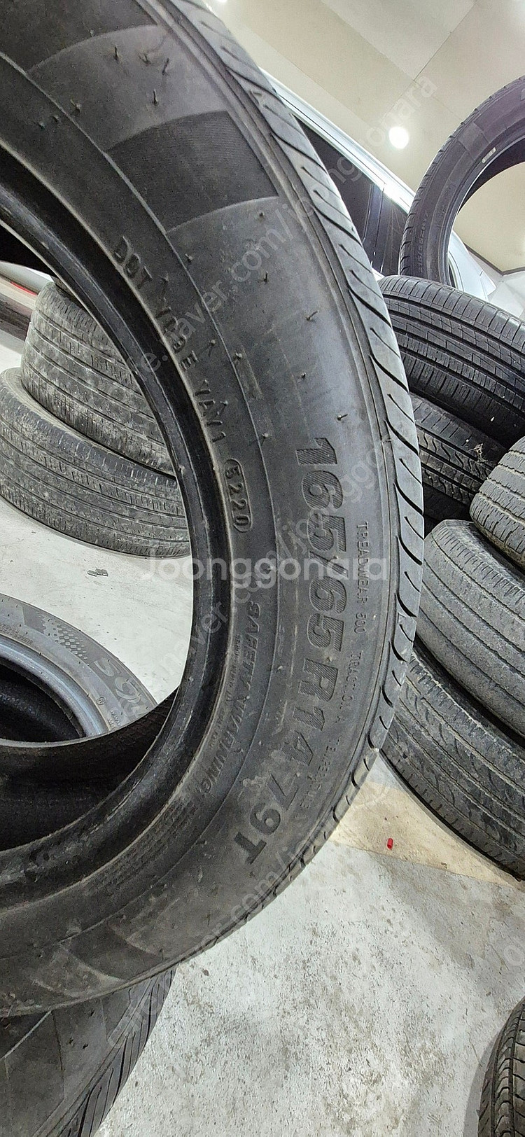 165 60 14 타이어 두짝팝니다--1