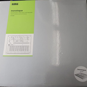 Korg Monologue SV 코르그 모노로그 아날로그 신디사이저 실버