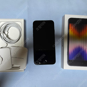애플(Apple) iPhone se3, 64GB, 미드나이트 초S++급 상태 풀박스