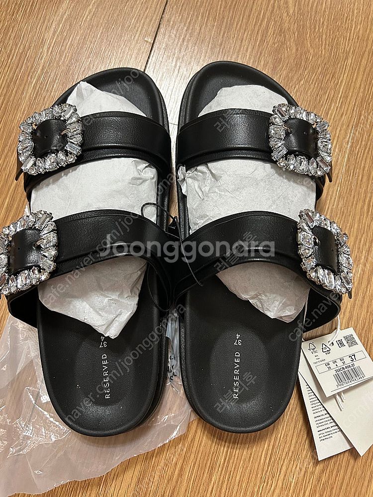 리저브드 보석 샌들--0