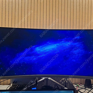 한성 와이드 커브드 모니터 TFG30F20W