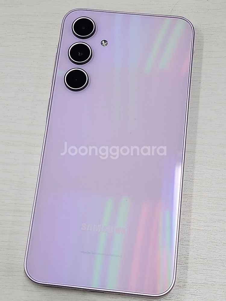 갤럭시 A35 라일락색상 128용량 새상품컨디션 초SS...--0
