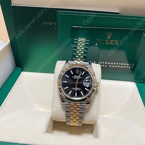 로렉스 신형 데이저스트 검판바 옐로우콤비 41MM 126333 판매