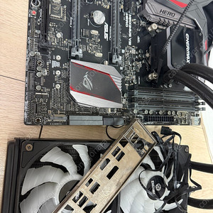 i7-7700k + Z170막시무스 히어로 보드셋 판매