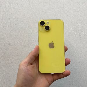 아이폰14 옐로 128GB 상태좋은 중고45만팝니다.