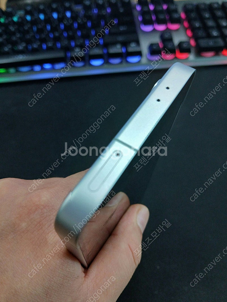 갤럭시 S24FE 256G 블루 새상품급 팔아요[46....--6