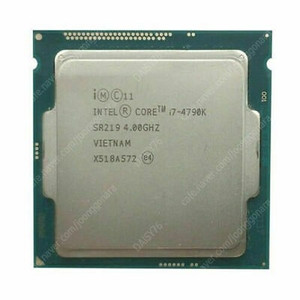 i7 4790K 데빌스캐년 CPU (66500원) / 고장난 i7 8700 CPU (57600원) 팝니다