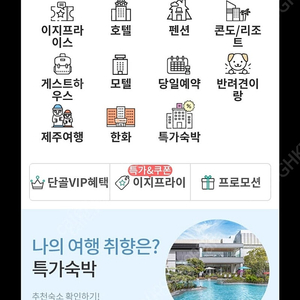 40만원짜리 숙박권 30만원에 팝니다