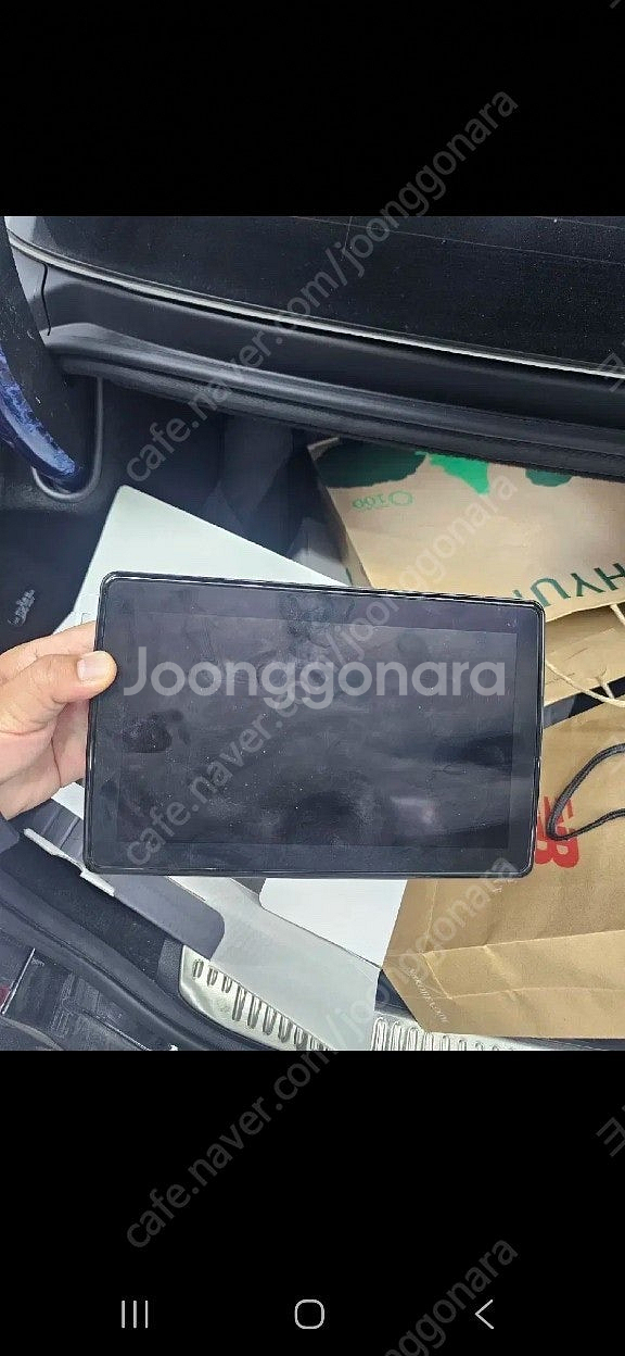 g90 순정 리어모니터입니다--0