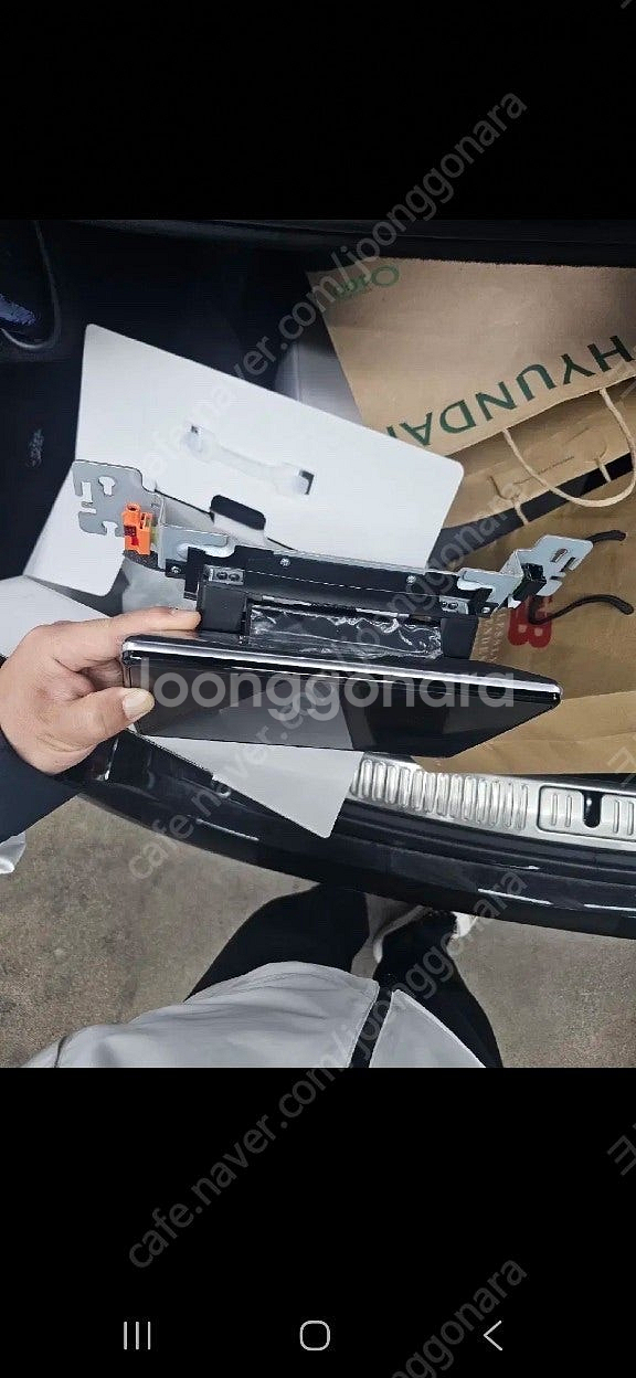g90 순정 리어모니터입니다--1