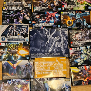 Hguc, rg 건담 판매