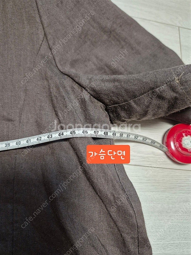 린넨 블라우스--4