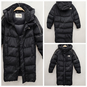 노스페이스 여성 구스 롱패딩(85사이즈)