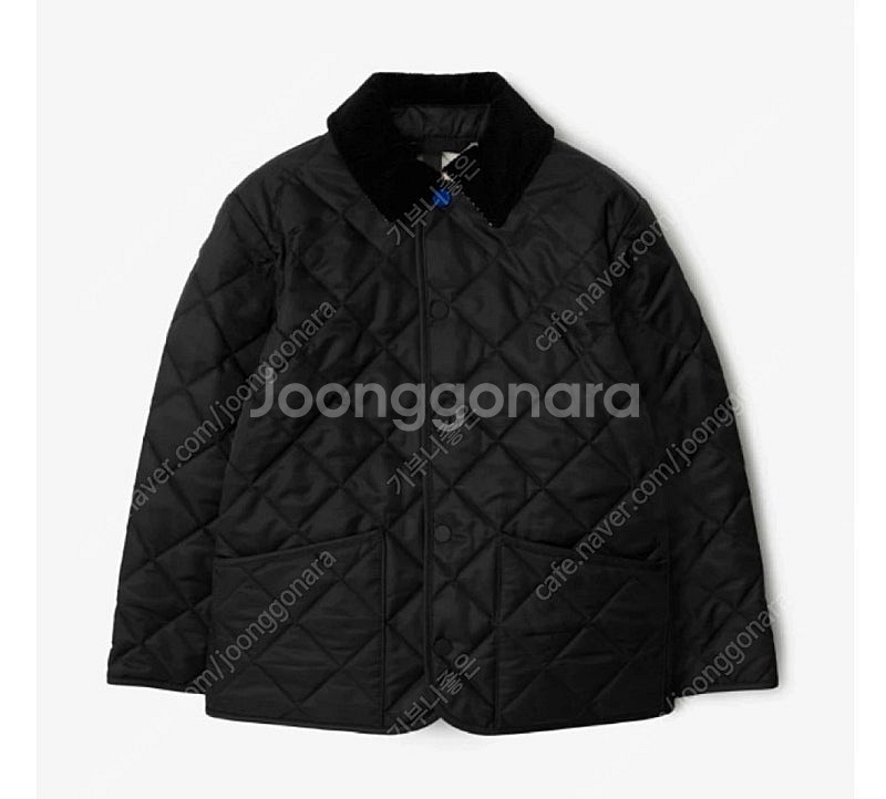 버버리퀼팅자켓--1
