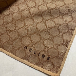 셀린느 Celine 로고 면 스카프/손수건