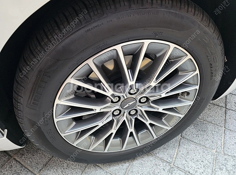 G80 제네시스 18인치 245 50 18 휠타이어 판매--1