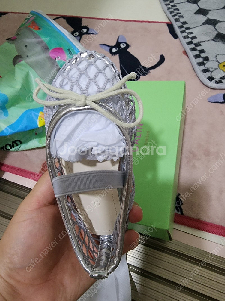 꺌랑 메쉬플랫 베이비&키즈 실버 140--1