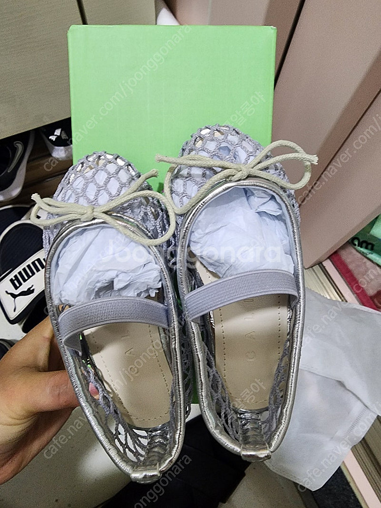 꺌랑 메쉬플랫 베이비&키즈 실버 140--2