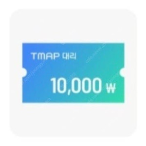 티맵대리 1만원 쿠폰 -> 2000원