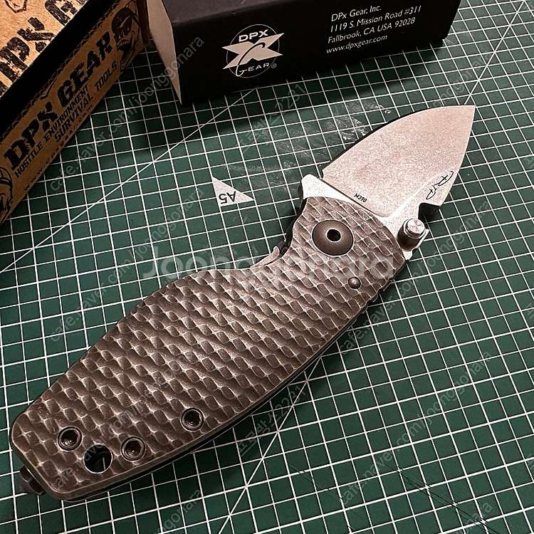 DPX HEAT 티타늄 M390 멀티툴 나이프​--2