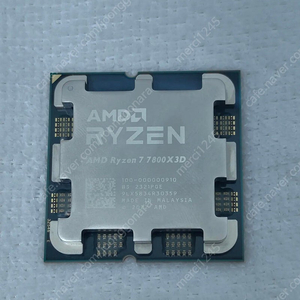 7800x3d 직구 벌크 판매합니다.