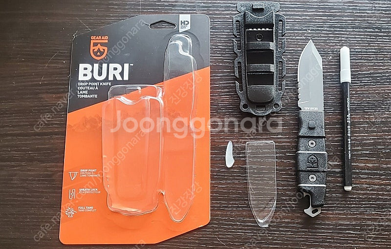 BURI티타늄코팅 나이프+노톨로지 익스페디션 PARAC...--0