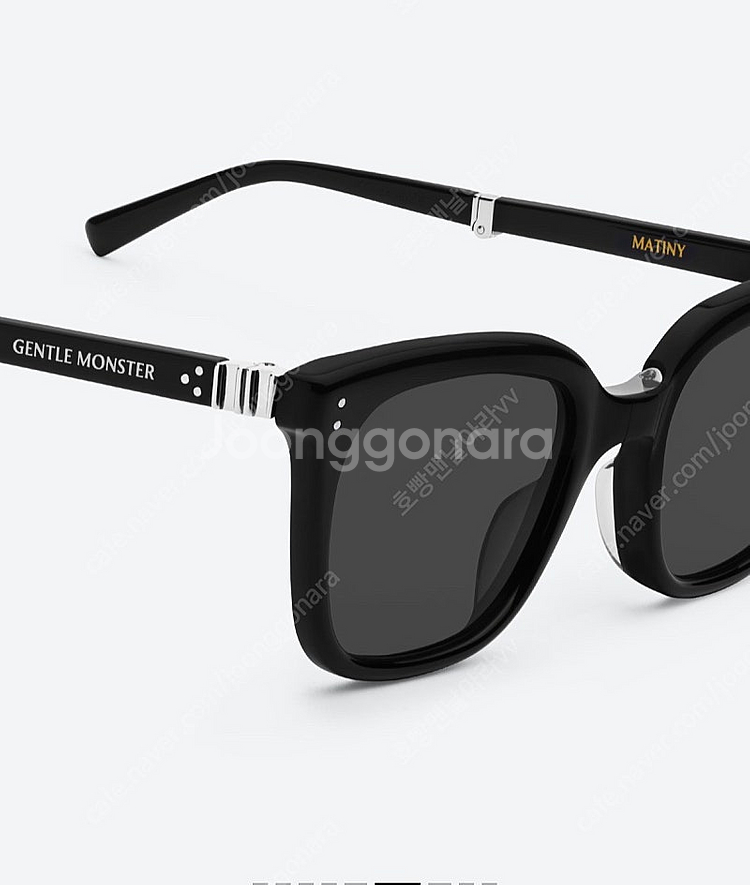 젠틀몬스터 마티니 블랙(미시착 새제품)--6