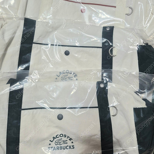 스타벅스 프리퀀시 라코스테 멀티플백 그린 선착순