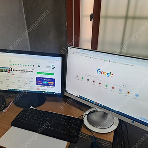 삼성전자 24인지led모니터 와 필립스 27인지 배젤리스 모니터 팝니다..