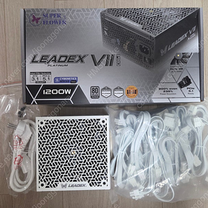 SuperFlower SF-1200F14XP LEADEX VII PRO PLATINUM 화이트 ATX3.1 팝니다