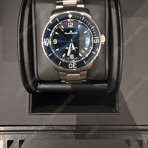 블랑팡 피프티패덤즈 42mm 청판 브레이슬릿 + 러버핀버클 판매합니다