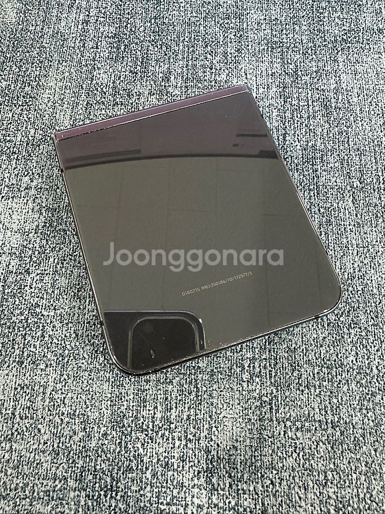 갤럭시Z플립5 256G 블랙 무잔상 미세점 멍 상태꿀 ...--7