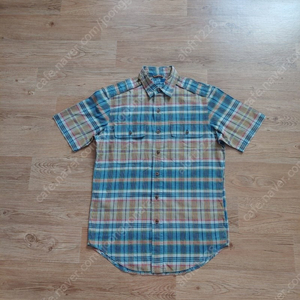 폴로 랄프로렌 Polo.workwear two pockets check shirt. 워크웨어 투포켓 견장 체크셔츠. S. 95사이즈.