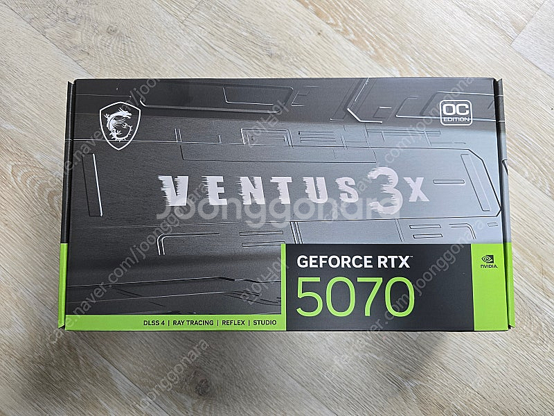 MSI RTX5070 VENTUS 3X OC 팝니다--0