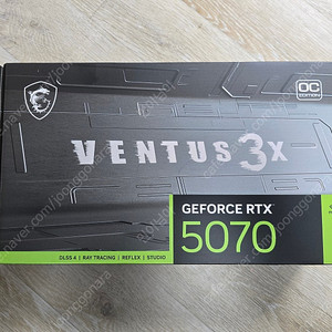 MSI RTX5070 VENTUS 3X OC 팝니다