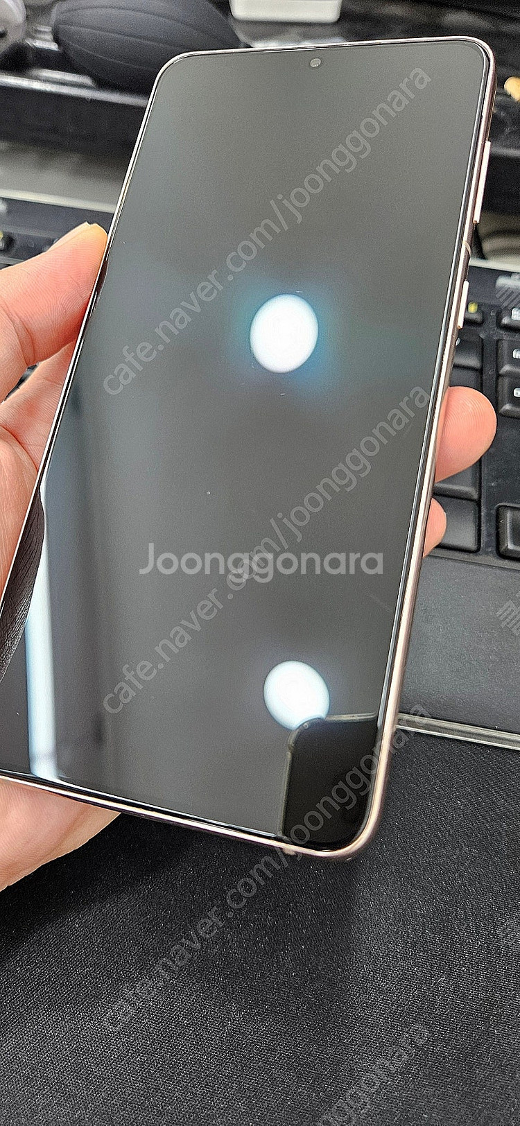 갤럭시S21플러스 G996 256G 무잔상 바이올렛 19만 인천 부평--2