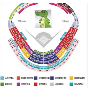 7월19일(토)20일(일랜더스필드]두산 vs SSG 테이블석연석