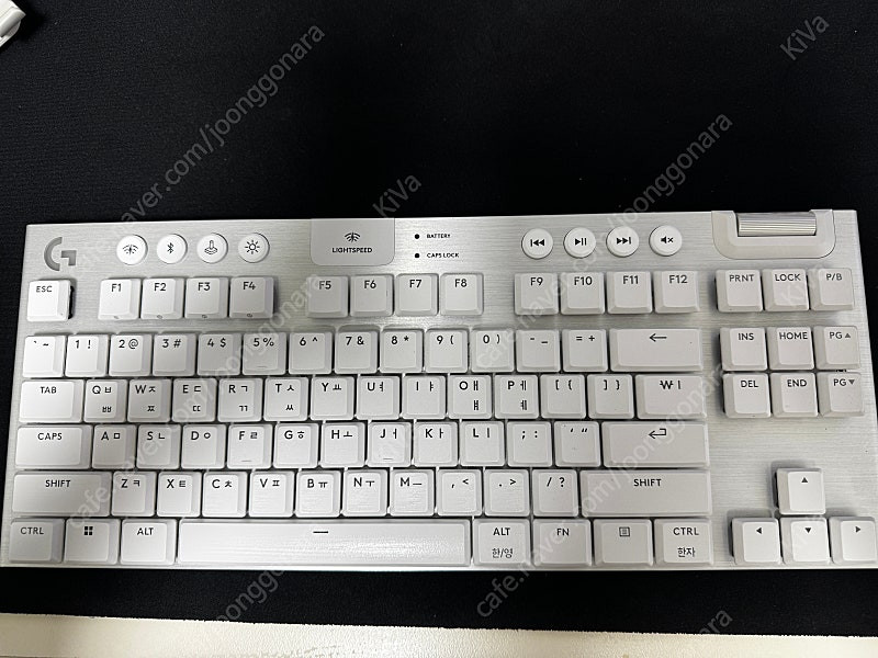 로지텍 G915 X TKL 화이트 + 갤럭시 팩토리 루프 팝니다~--2