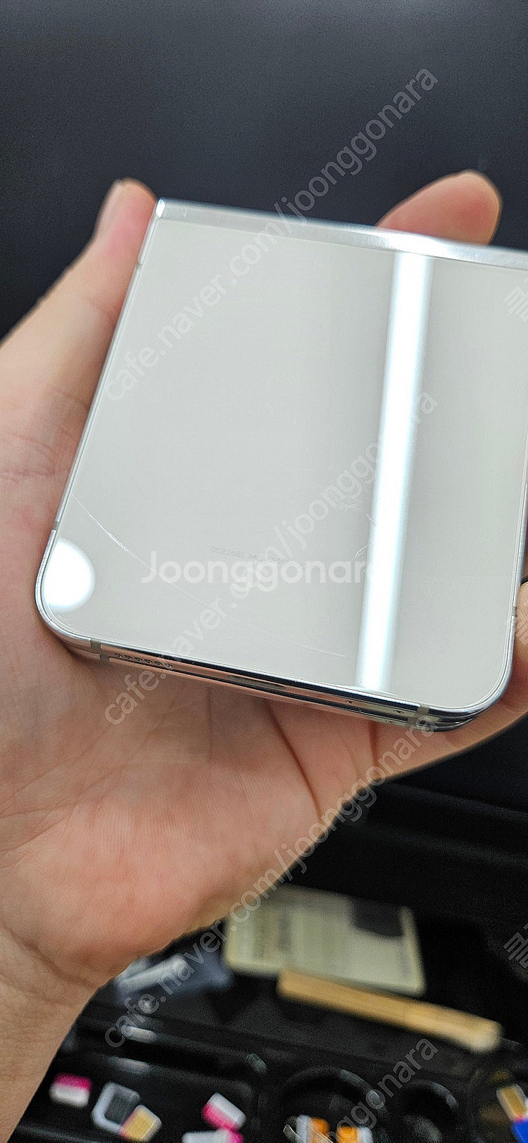 갤럭시Z플립5 F731 256G 화이트 17만 인천 부평--5