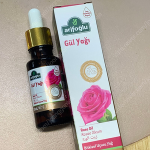 터키 아리프오울루 장미오일(페이스오일) 20ml 미개봉 새상품