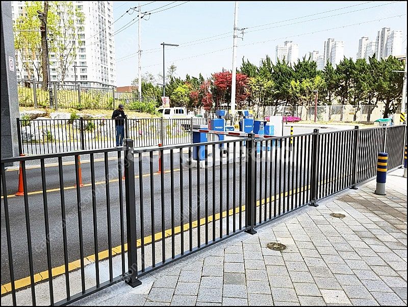 전원주택 담장, 울타리 휀스, 철제 펜스, 철재 난간,...--7