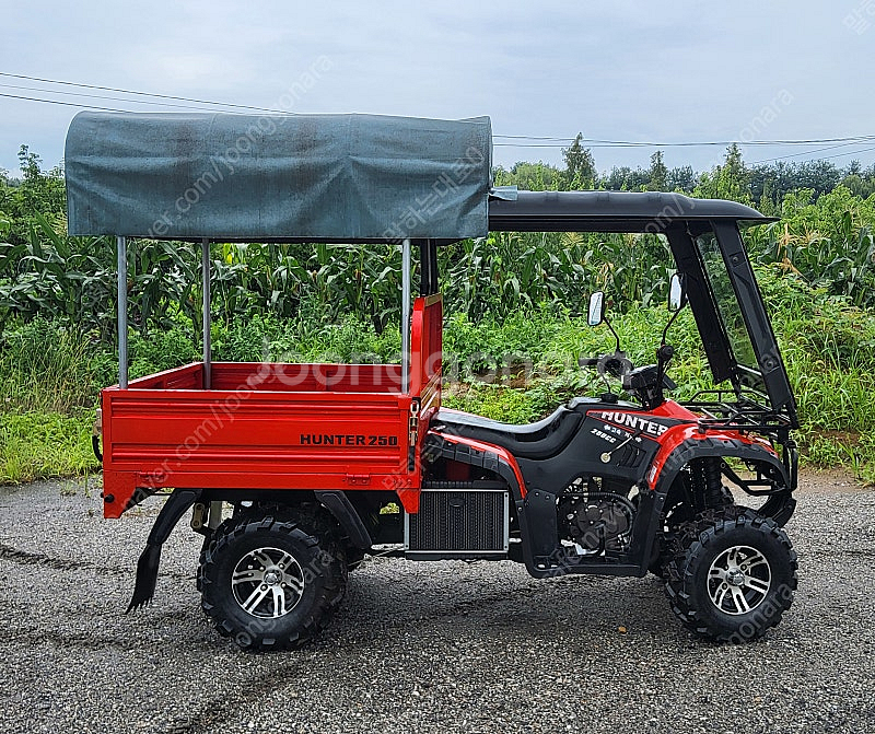 ATV 농업용 화물오토바이 헌터250cc 사륜바이크--1
