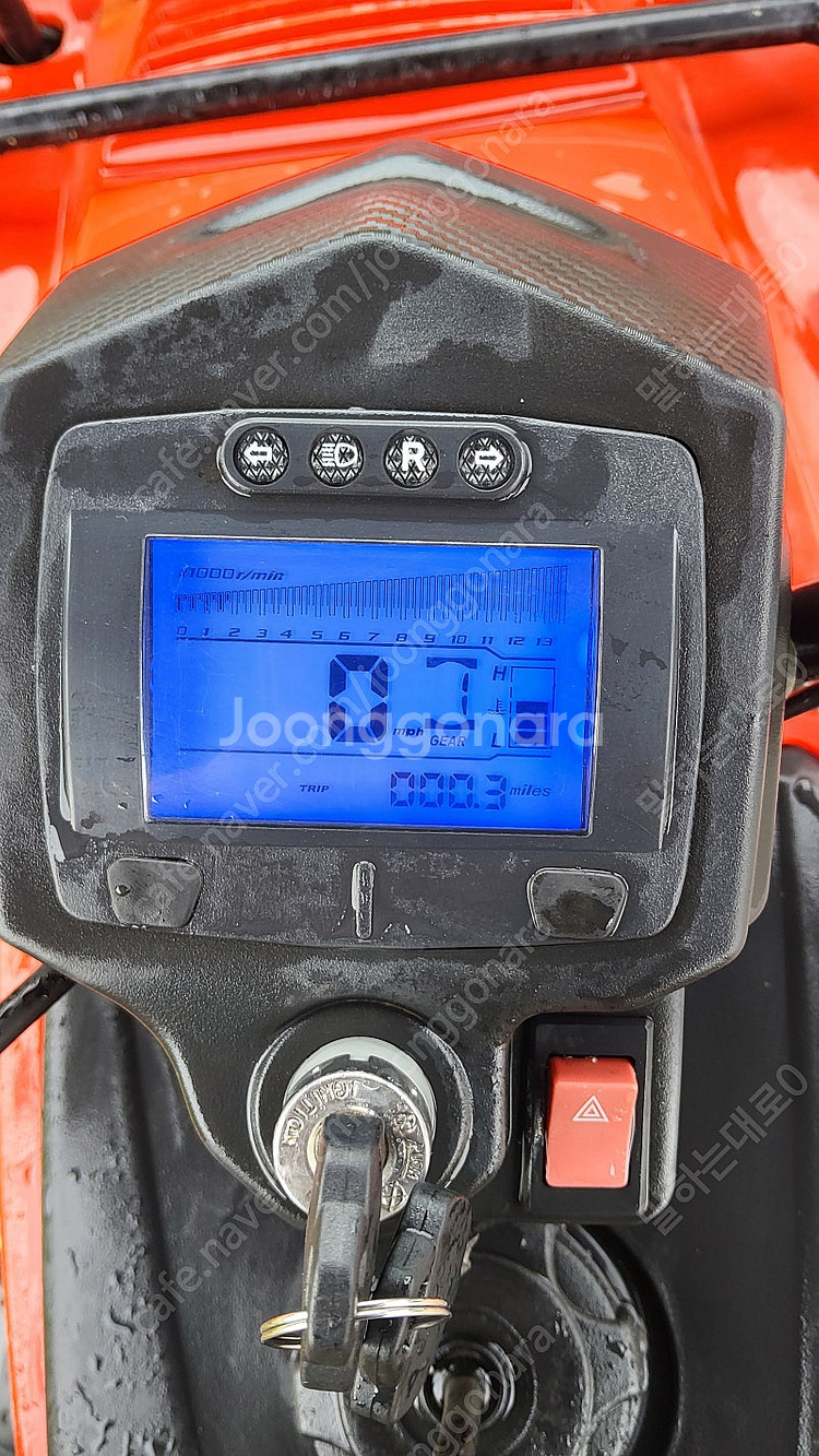 ATV 농업용 화물오토바이 헌터250cc 사륜바이크--5