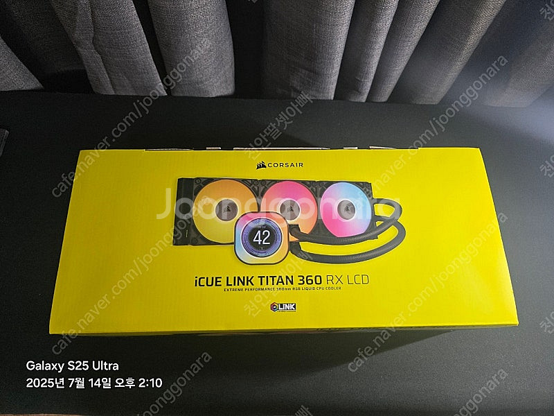 커세어 iCUE LINK TITAN 360 RX LCD...--0