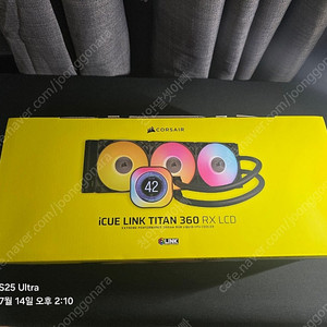 커세어 iCUE LINK TITAN 360 RX LCD[블랙]