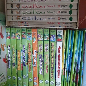 립플로그, 까이유, 마더구스, 위씽투게더, 매들라인, 리차드스캐리 dvd+cd