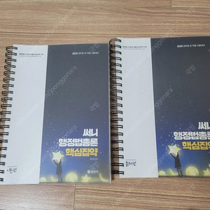 2025 써니 행정법총론 핵심집약 세트