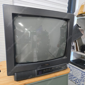 금성사 브라운관 컬러TV, 1991년산, CNR-4842, 레트로 기기 연결을 위한 각종 케이블 변환기 등 드립니다.